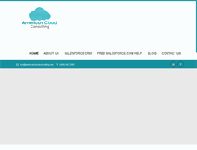 Tablet Screenshot of americancloudconsulting.com